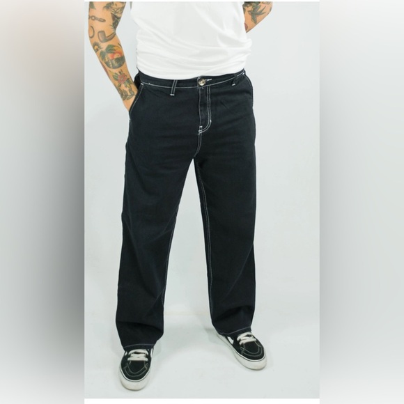 Zara Men's Black Pants - Picture 1 of 9